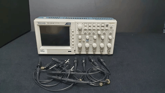 Tektronix TDS2014C Digital Oscilloscope 100MHz 4ch 2GS/s with 4x TPP0201 [f1166701089]
