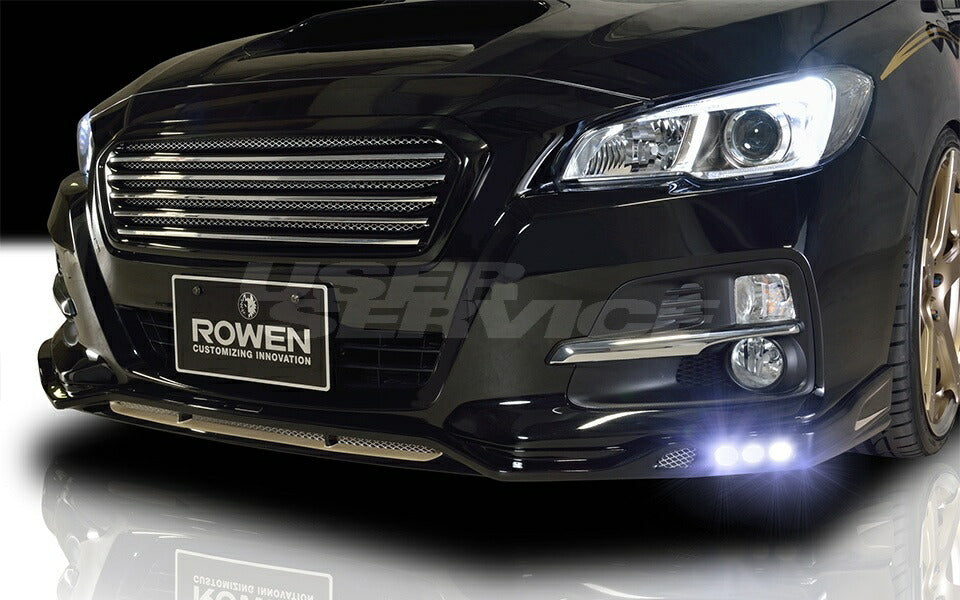 Rowen 1S005A00 Front Spoiler LED FRP Unpainted for Levorg VM4 VMG [m1072873553]