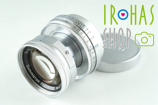 Leica Summicron 50mm F2 Lens for Leica L39 [c1051560774]