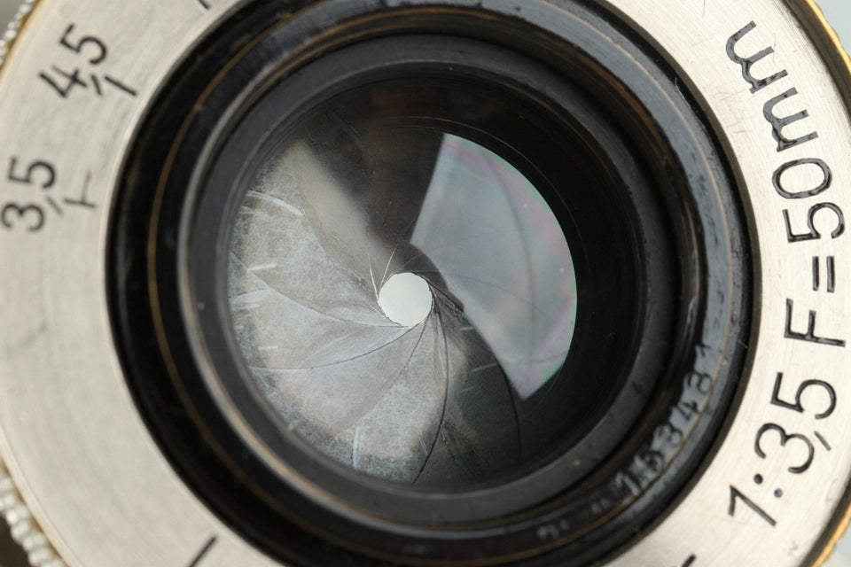 Leica Leitz Elmar 50mm F3.5 Lens for Leica L39 [n1051580110]
