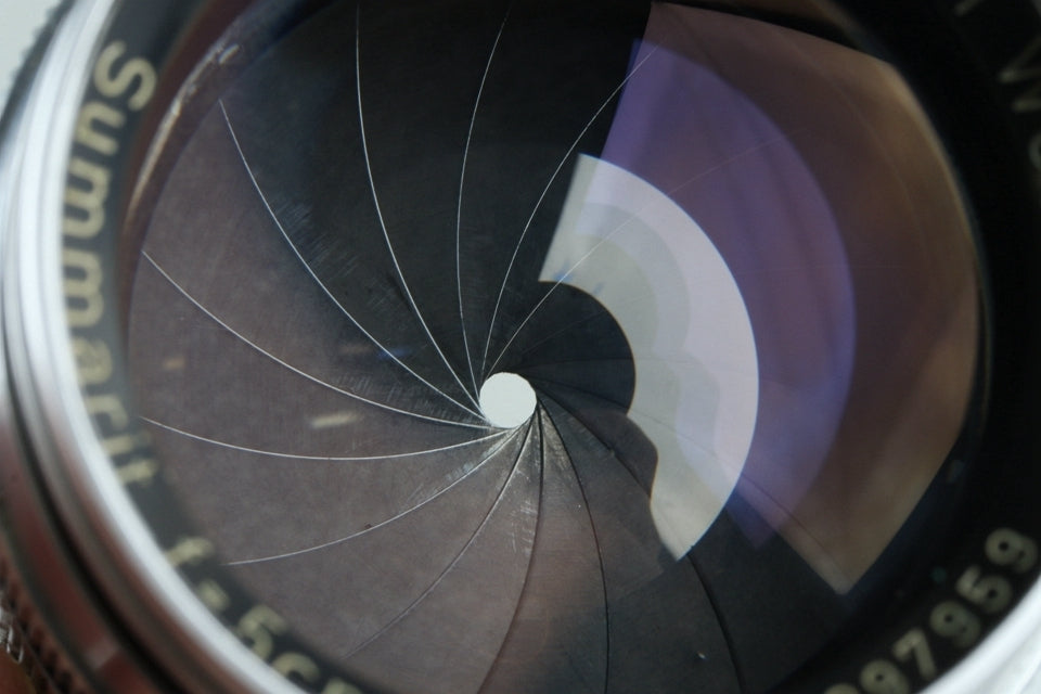 Leica Summarit 50mm F/1.5 Lens for Leica L39 [w1052070602]