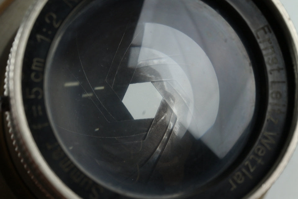 Leica Leitz Summar 50mm F2 Lens for Leica L39 [t1055892176]