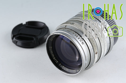 Leica Leitz Summarit 50mm F1.5 Lens for Leica L39 [q1062180040]