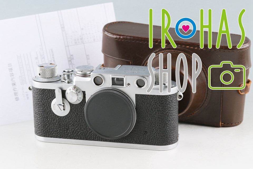 Leica Leitz IIIf Red Dial 35mm Rangefinder Film Camera [n1125083644]