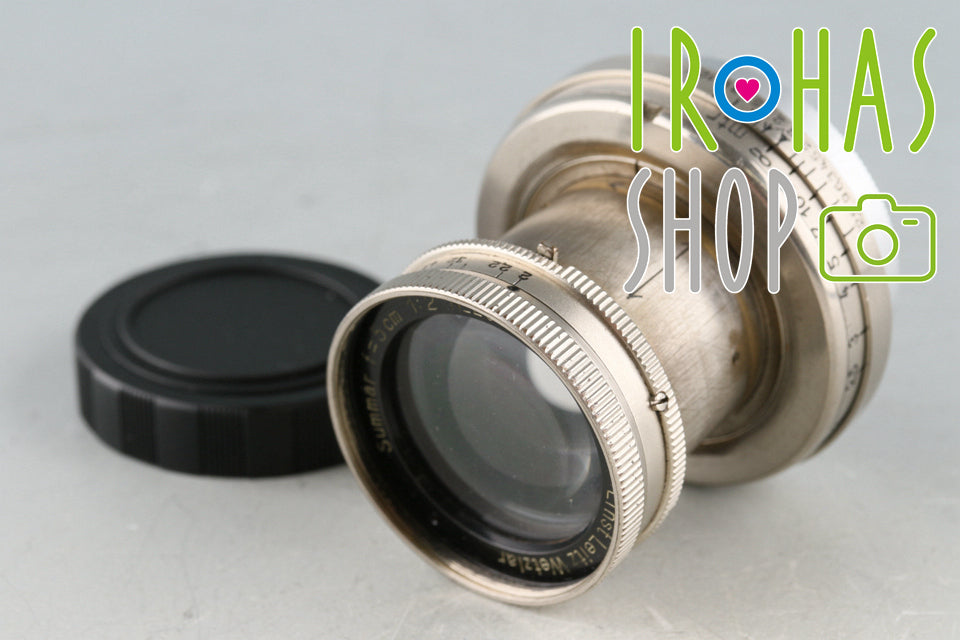 Leica Leitz Summar 50mm F2 Nickel Lens for Leica L39 [x1127886017]