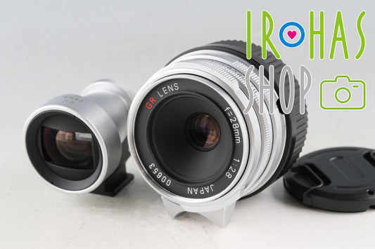 Ricoh GR 28mm F2.8 Lens for Leica L39 with View Finder and M Mount Adapter [w1187747378]