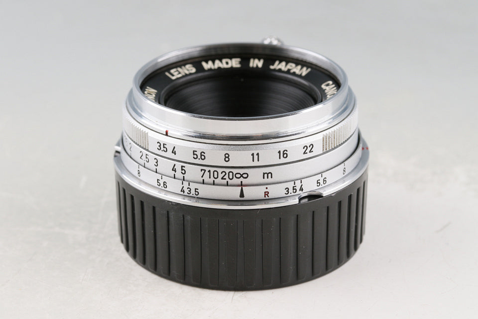 Canon 25mm F3.5 Lens for Leica L39 with View Finder and M Mount Adapter [f1193671071]