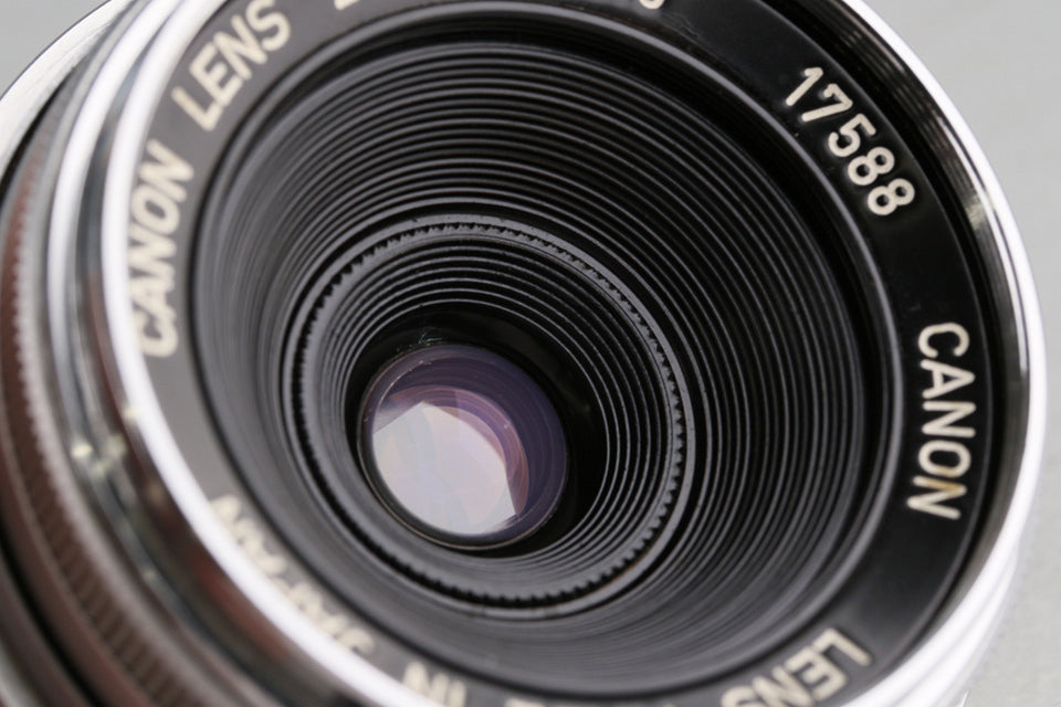 Canon 25mm F3.5 Lens for Leica L39 with View Finder and M Mount Adapter [f1193671071]