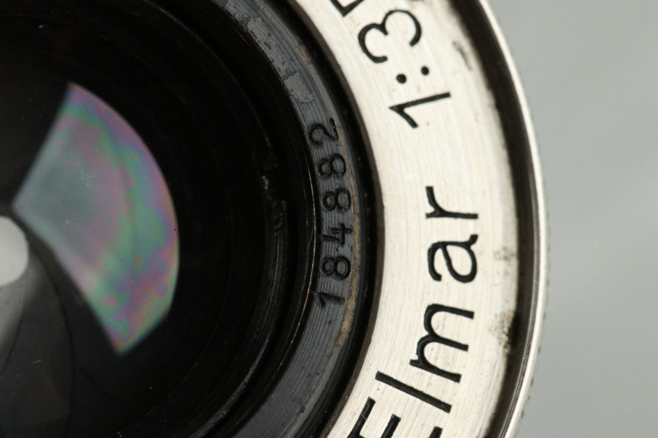 Leica Leitz Elmar 50mm F3.5 Lens for Leica L39 [k1201477709]