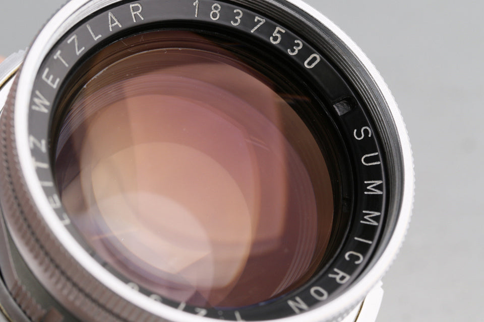 Leica Summicron 50mm F/2 Lens for Leica M [v1216164565]