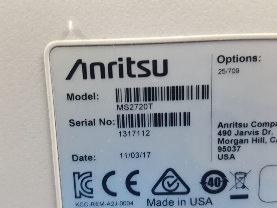 Anritsu MS2720T Spectrum Master 9kHz - 9GHz [s1129374480]