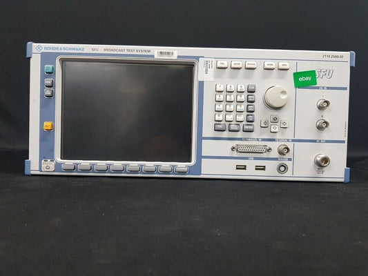 NBC R&S SFU Broadcast Test System Broadcast Test System [r1130252972]