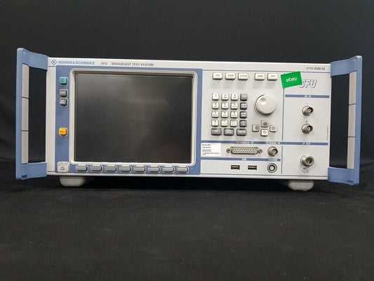 NBC R&S SFU Broadcast Test System Opt B30 K1 K40 K80 Broadcast Test System [q1130270553]