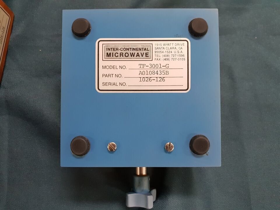 Inter-Continental Microwave WK-3001_G Universal Substrate Test Fixture [r1132195341]