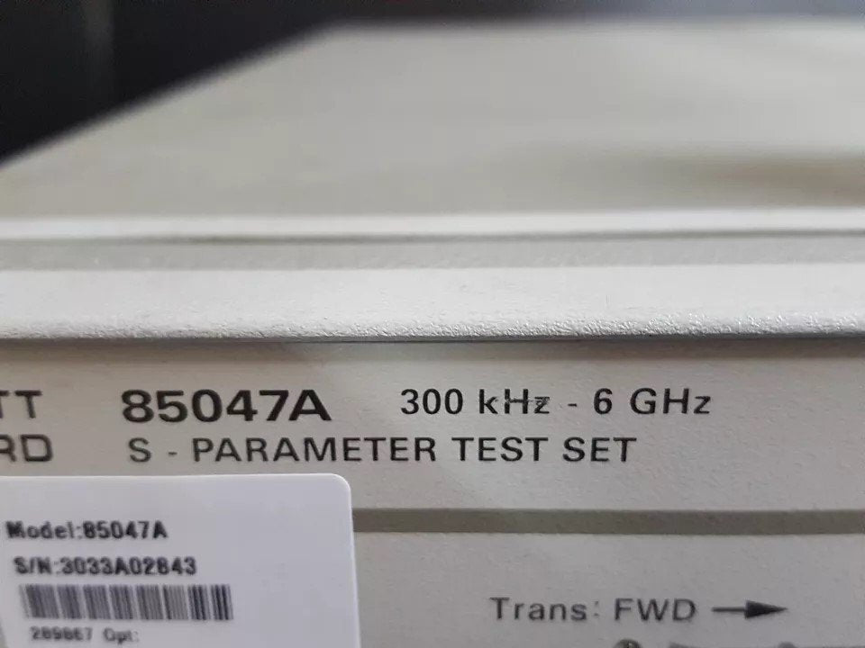 HP 85047A S-Parameter Test Set 300kHz-6GHz 50 Ohm [b1140112792]