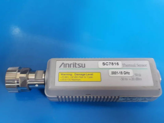 Anritsu SC7816 Thermal Sensor 100kHz to 18GHz -30dBm to +20dBm [c1140259712]