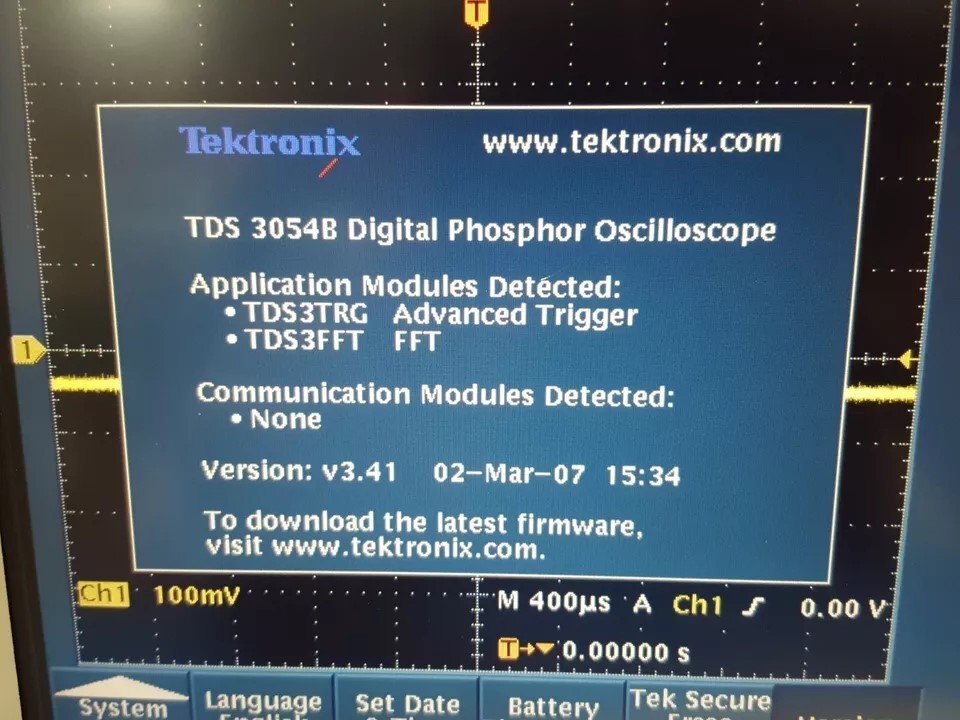 Tektronix TDS3054B Digital Oscilloscope 500MHz 4ch 5GS/s Digital Phosphor Oscilloscope [s1145098760]