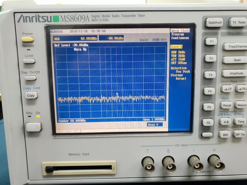 Anritsu MS8609A Digital Mobile Radio Transmitter Tester 9kHz 13.2GHz Opt 01 04 08 31 47 MX860901B MX860951A [t1145877153]