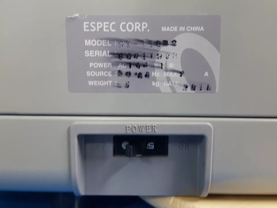ESPEC ST-110B2 High Temperature Chamber [b1146901218]