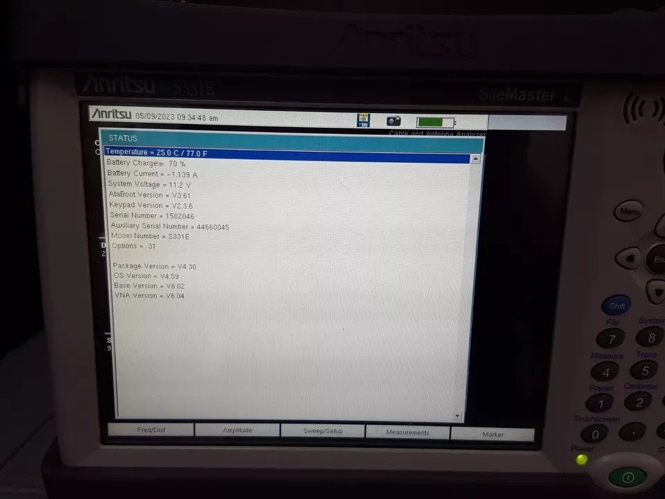 Anritsu S331E Site Master 2MHz-4GHz [d1159751705]