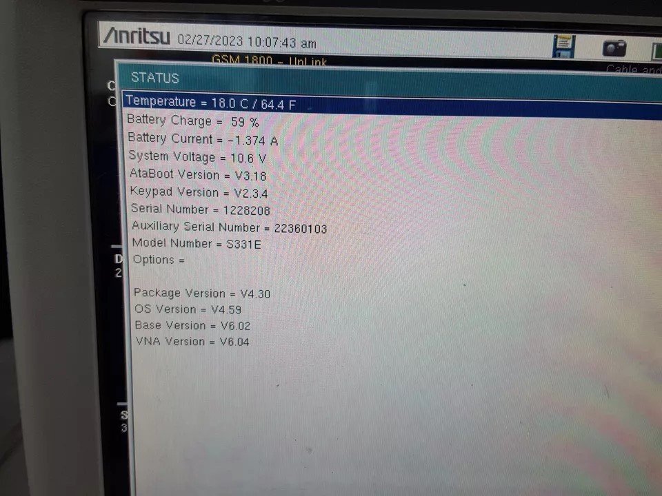 Anritsu S331E Site Master 2MHz-4GHz [m1159739847]