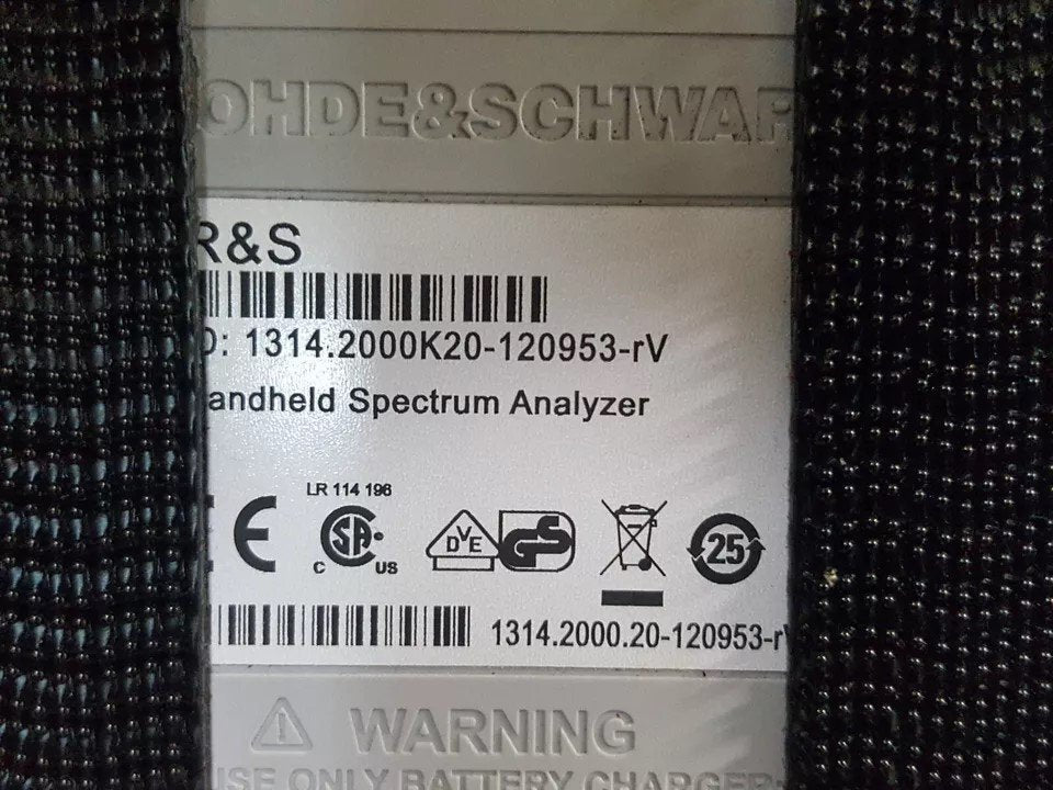 NBC R&S FSH20 Spectrum Analyzer 9kHz-20GHz [h1160187211]