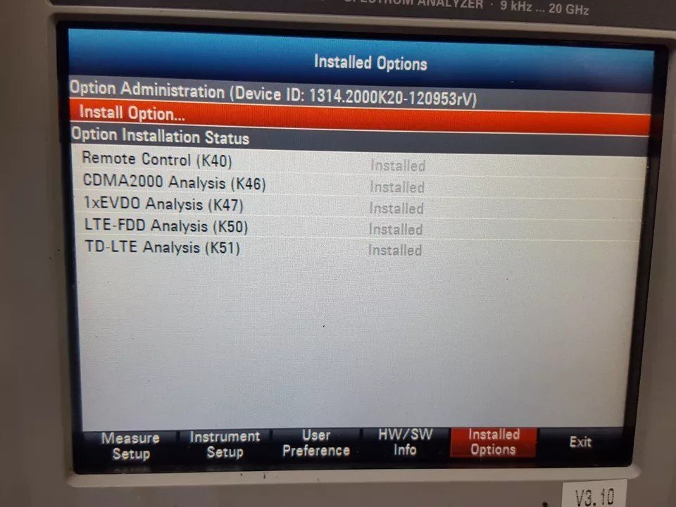 NBC R&S FSH20 Spectrum Analyzer 9kHz-20GHz [h1160187211]