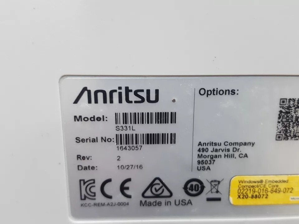 Anritsu S331L Handheld Cable and Antenna Analyzer 4GHz [b1160835912]