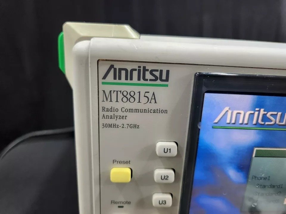 Anritsu MT8815A Radio Communication Analyzer 30MHz-2.7GHz [t1160977395]