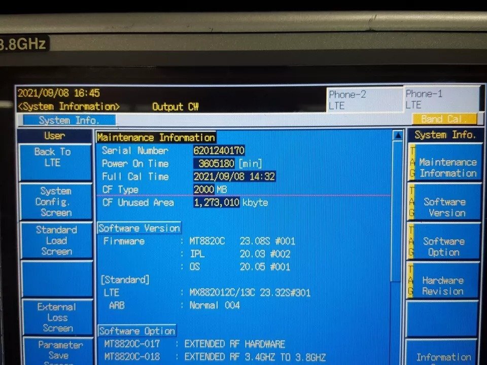 Anritsu MT8820C Radio Communication Analyzer [h1161158090]