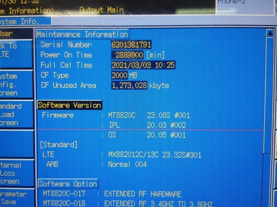Anritsu MT8820C Radio Communication Analyzer [e1161152715]