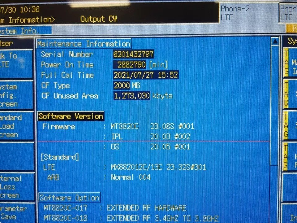 Anritsu MT8820C Radio Communication Analyzer [r1161139822]