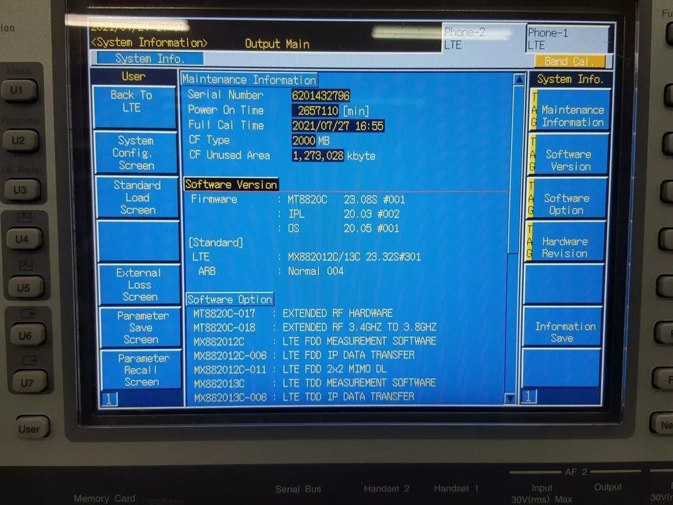 Anritsu MT8820C Radio Communication Analyzer [q1161161450]