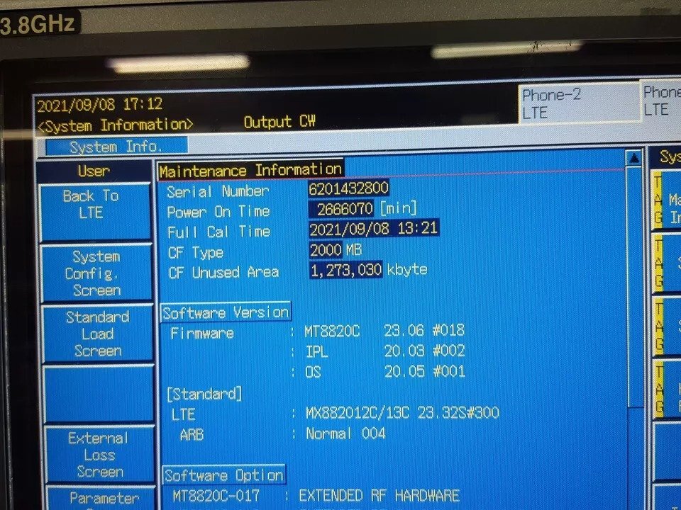 Anritsu MT8820C Radio Communication Analyzer [t1161154956]