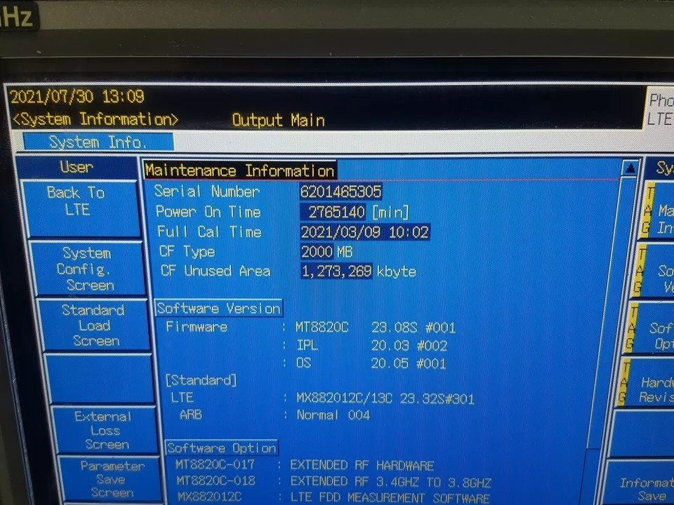Anritsu MT8820C Radio Communication Analyzer [q1161244061]