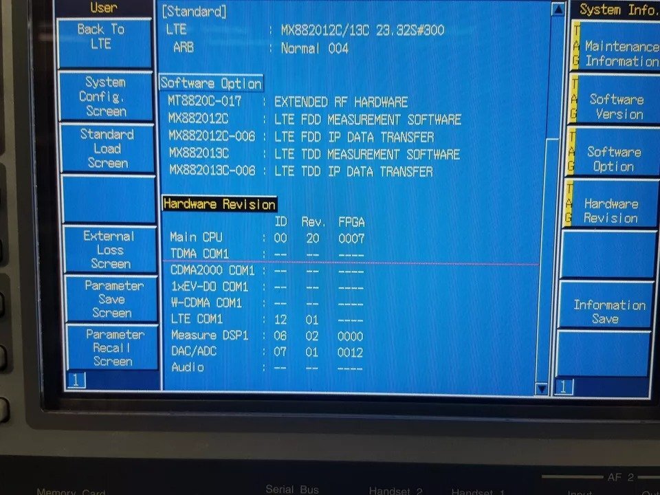 Anritsu MT8820C Radio Communication Analyzer [m1161252473]