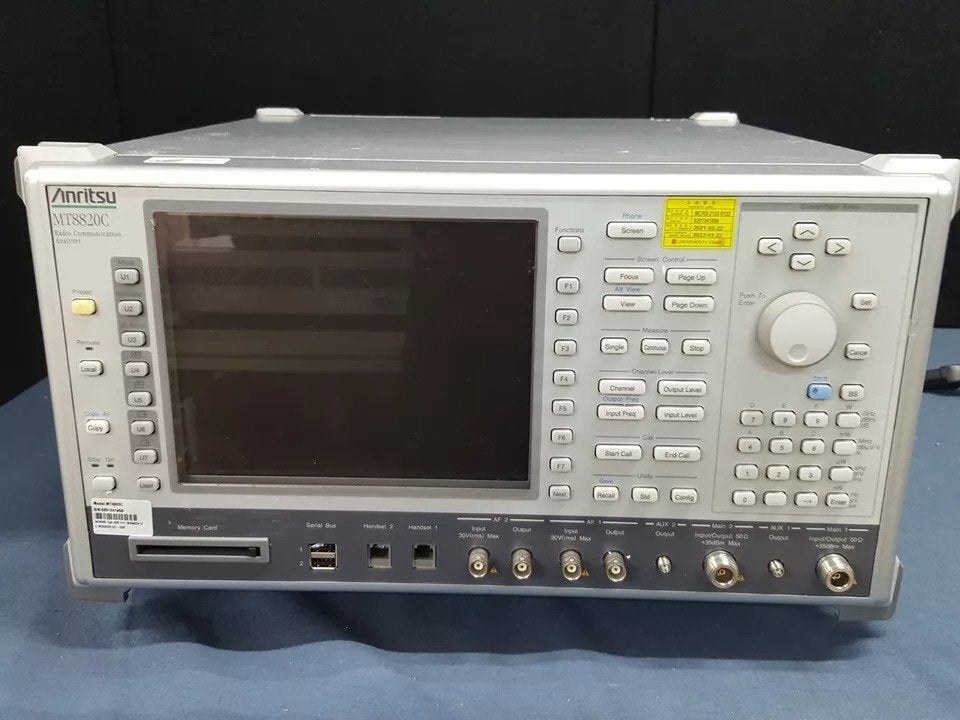 Anritsu MT8820C Radio Communication Analyzer Opt 008 017 [d1161271350]