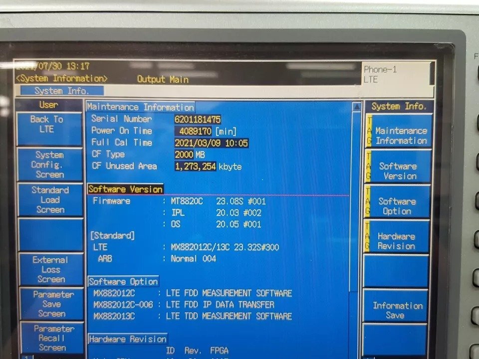 Anritsu MT8820C Radio Communication Analyzer, Opt. 008 [f1161265168]