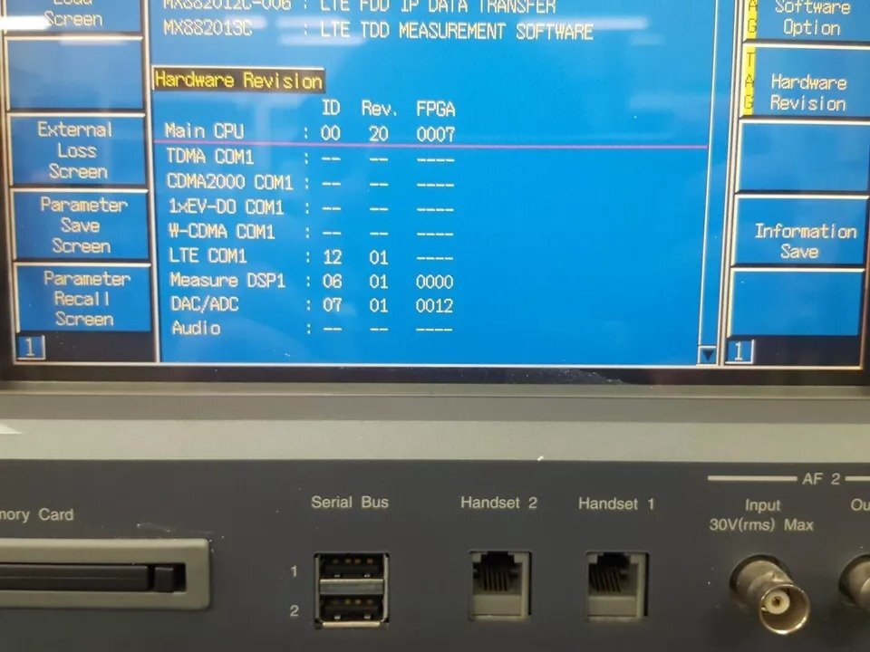 Anritsu MT8820C Radio Communication Analyzer, Opt. 008 [f1161265168]