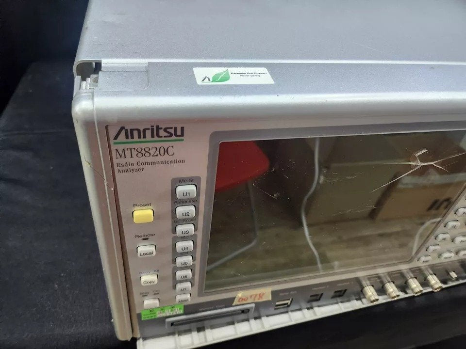 Anritsu MT8820C Radio Communication Analyzer Opt. 008 017 (as-is) [b1161277127]