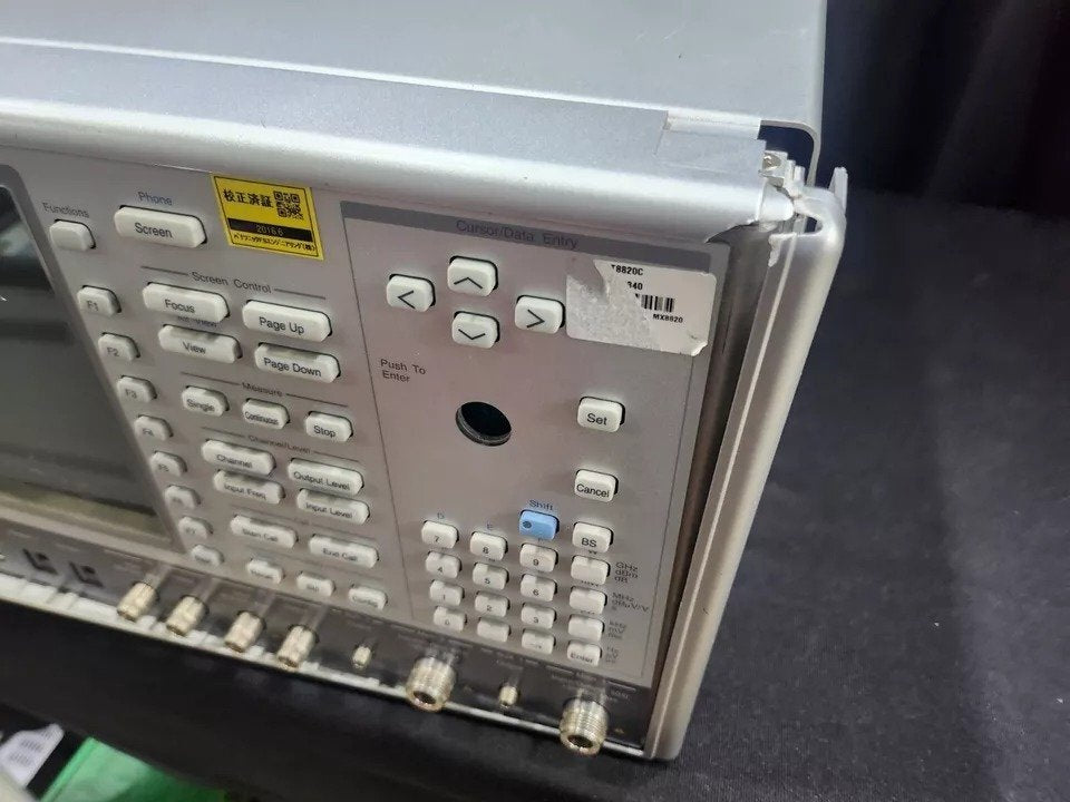 Anritsu MT8820C Radio Communication Analyzer Opt. 008 017 (as-is) [b1161277127]