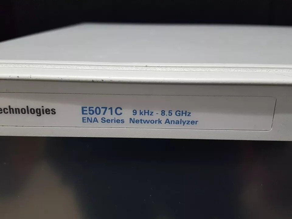 Agilent E5071C Network Analyzer 9kHz-8.5GHz [q1163050495]