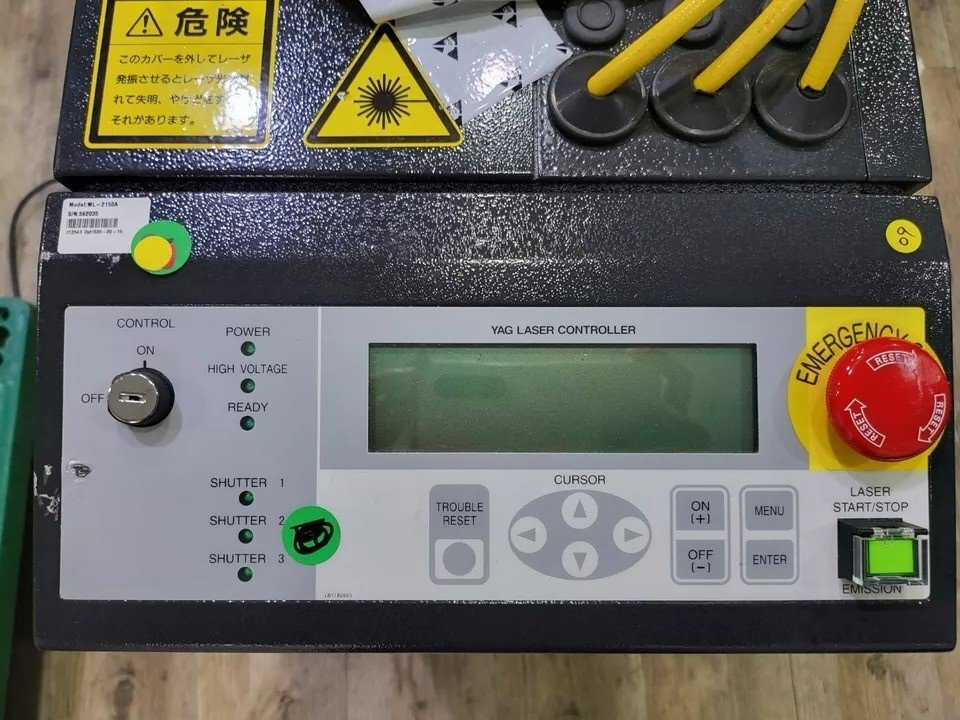 AMADA MIYACHI ML-2150A-030-00-15 YAG Laser Welding Machine 25W Laser Welder [u1163600562]