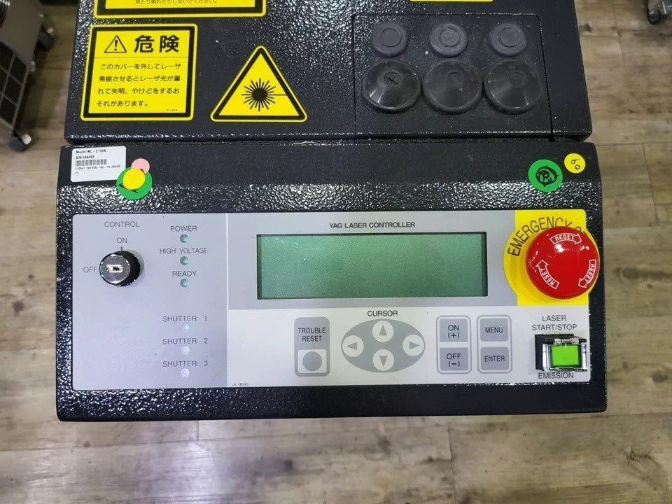 AMADA MIYACHI ML-2150A-030-00-15 YAG Laser Welding Machine 25W Laser Welder [1163570135]