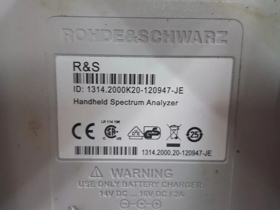R&S FSH20 Spectrum Analyzer 9kHz-20GHz Opt. B106 J100 K40 K46 K47 K50 K51 [b1163606388]