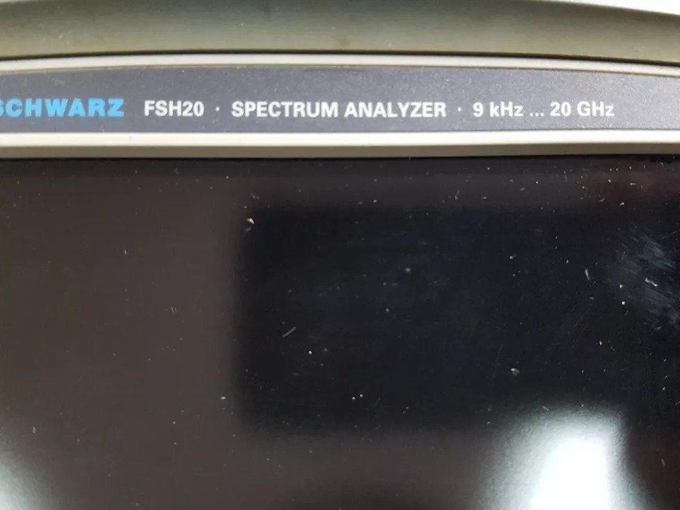NBC R&S FSH20 Spectrum Analyzer 9kHz-20GHz [u1163770144]
