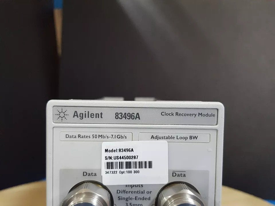 Agilent 83496A Optical Electrical Clock Recovery Module [h1163782490]