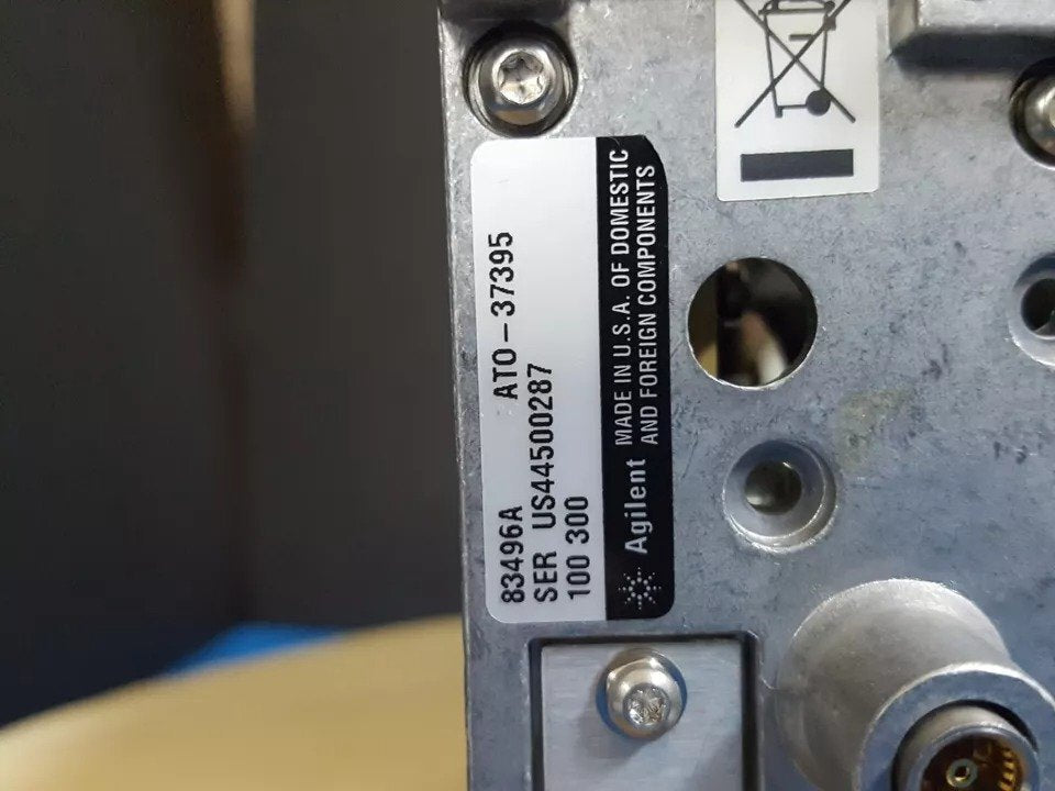 Agilent 83496A Optical Electrical Clock Recovery Module [h1163782490]