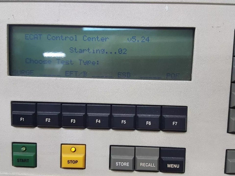 Keytek ECAT Control Center E-102 ESD EFT SURGE PQF v5.24 [m1163773684]