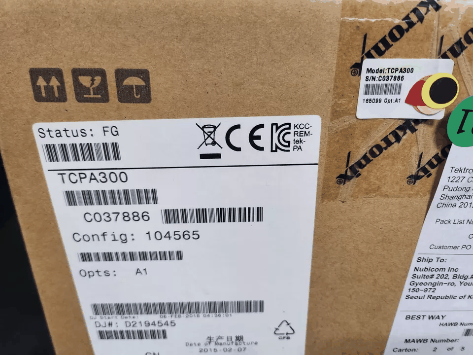 Tektronix TCPA300 Current Probe Amplifier [p1163902025]